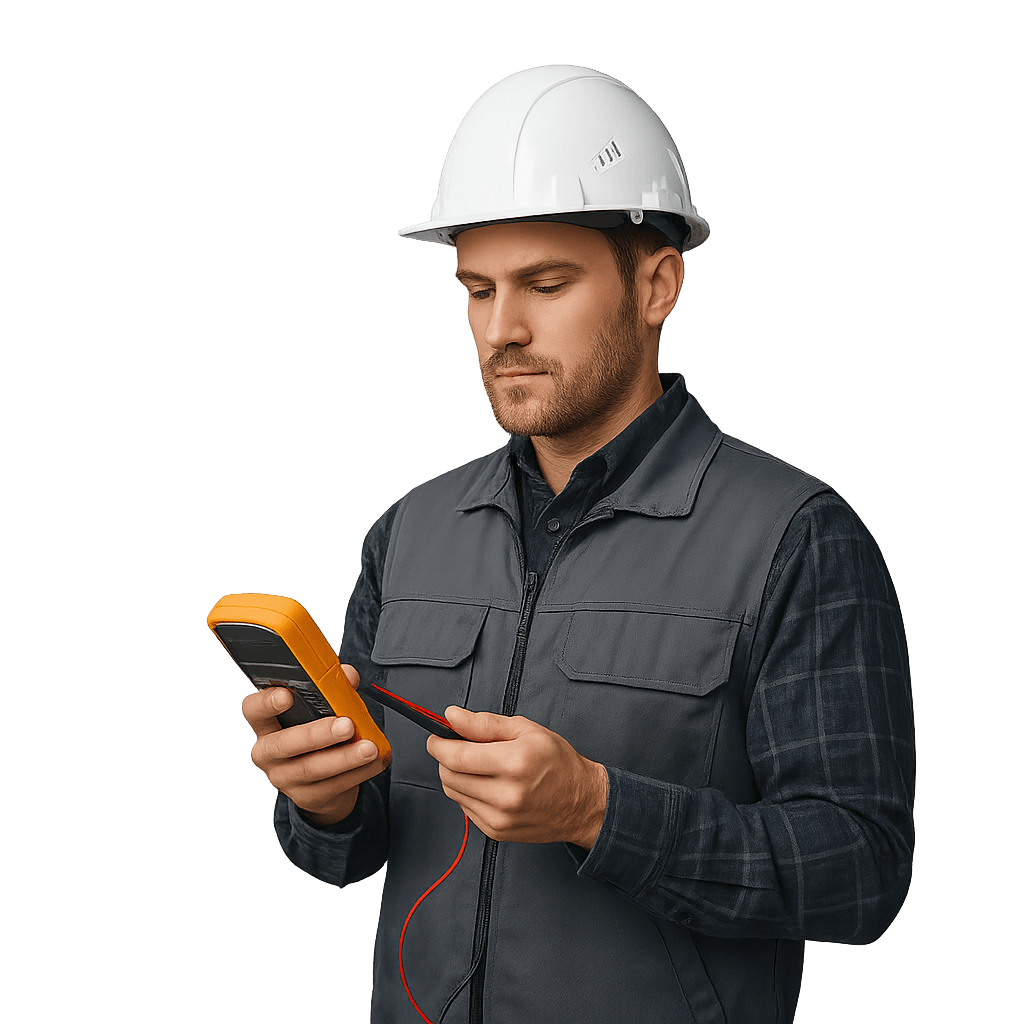 Professional industrial worker